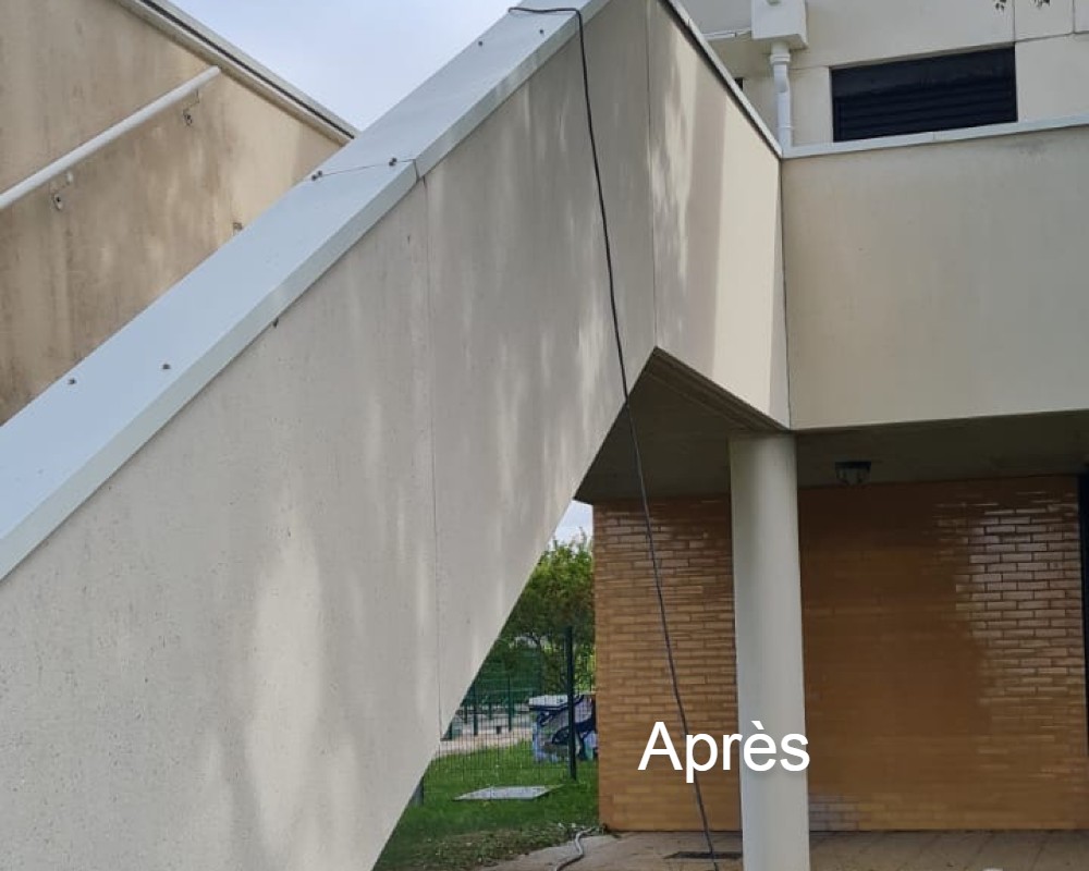 nettoyage facade après nettoyage facade après